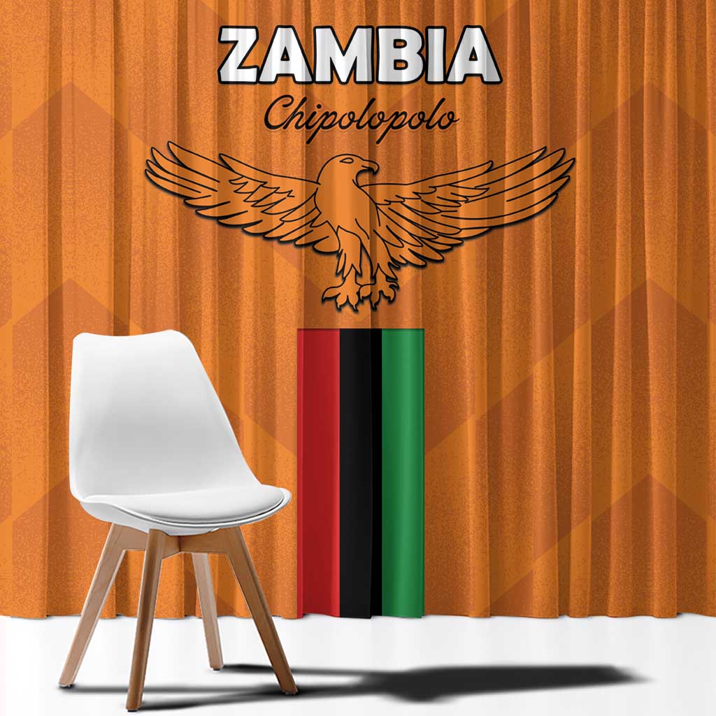 Zambia Football Window Curtain Go Chipolopolo Go - Wonder Print Shop