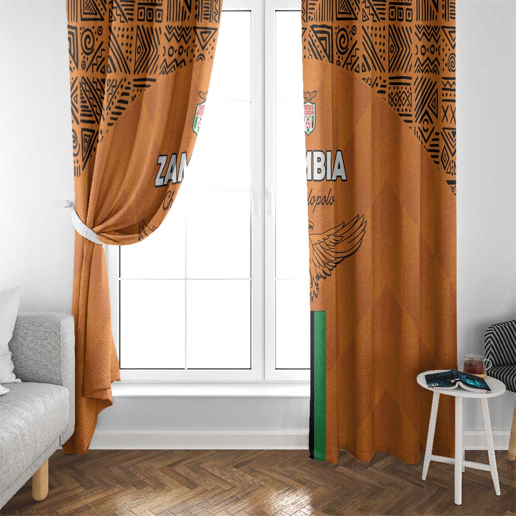 Zambia Football Window Curtain Go Chipolopolo Go - Wonder Print Shop