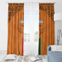 Zambia Football Window Curtain Go Chipolopolo Go - Wonder Print Shop