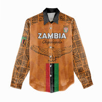 Custom Zambia Football Women Casual Shirt Go Chipolopolo Go - Wonder Print Shop