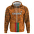 Custom Zambia Football Zip Hoodie Go Chipolopolo Go - Wonder Print Shop