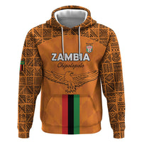 Custom Zambia Football Zip Hoodie Go Chipolopolo Go - Wonder Print Shop