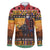 Kenya Safari Christmas Family Matching Mermaid Dress and Hawaiian Shirt Black Santa Riding Cape Buffalo - Heri ya Krismasi - Wonder Print Shop