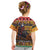 Kenya Safari Christmas Kid T Shirt Black Santa Riding Cape Buffalo - Heri ya Krismasi - Wonder Print Shop