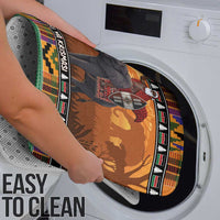 Kenya Safari Christmas Bathroom Set Black Santa Riding Elephant - Heri ya Krismasi - Wonder Print Shop