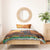 Kenya Safari Christmas Bedding Set Black Santa Riding Elephant - Heri ya Krismasi - Wonder Print Shop