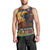 Kenya Safari Christmas Men Tank Top Black Santa Riding Elephant - Heri ya Krismasi - Wonder Print Shop
