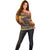 Kenya Safari Christmas Off Shoulder Sweater Black Santa Riding Elephant - Heri ya Krismasi - Wonder Print Shop