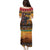 Kenya Safari Christmas Puletasi Black Santa Riding Elephant - Heri ya Krismasi - Wonder Print Shop