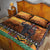 Kenya Safari Christmas Quilt Bed Set Black Santa Riding Elephant - Heri ya Krismasi - Wonder Print Shop