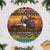 Kenya Safari Christmas Tree Skirt Black Santa Riding Elephant - Heri ya Krismasi - Wonder Print Shop