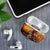 Kenya Safari Christmas AirPods Case Black Santa Riding Leopards - Heri ya Krismasi - Wonder Print Shop
