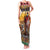 Kenya Safari Christmas Family Matching Tank Maxi Dress and Hawaiian Shirt Black Santa Riding Leopards - Heri ya Krismasi - Wonder Print Shop