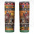 Kenya Safari Christmas Skinny Tumbler Black Santa Riding Leopards - Heri ya Krismasi - Wonder Print Shop