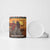 Kenya Safari Christmas Ceramic Mug Black Santa Riding Rhinoceros - Heri ya Krismasi - Wonder Print Shop