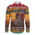 Kenya Safari Christmas Family Matching Summer Maxi Dress and Hawaiian Shirt Black Santa Riding Rhinoceros - Heri ya Krismasi - Wonder Print Shop