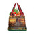 Kenya Safari Christmas Grocery Bag Black Santa Riding Rhinoceros - Heri ya Krismasi - Wonder Print Shop