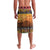 Kenya Safari Christmas Lavalava Black Santa Riding Rhinoceros - Heri ya Krismasi - Wonder Print Shop
