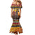 Kenya Safari Christmas Mermaid Dress Black Santa Riding Rhinoceros - Heri ya Krismasi - Wonder Print Shop
