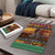 Kenya Safari Christmas Puzzle Black Santa Riding Rhinoceros - Heri ya Krismasi - Wonder Print Shop