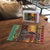 Kenya Safari Christmas Puzzle Black Santa Riding Rhinoceros - Heri ya Krismasi - Wonder Print Shop