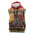 Kenya Safari Christmas Sleeveless Hoodie Black Santa Riding Rhinoceros - Heri ya Krismasi - Wonder Print Shop