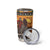 Kenya Safari Christmas Tumbler Cup Black Santa Riding Rhinoceros - Heri ya Krismasi - Wonder Print Shop