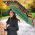 Kenya Safari Christmas Umbrella Black Santa Riding Rhinoceros - Heri ya Krismasi - Wonder Print Shop