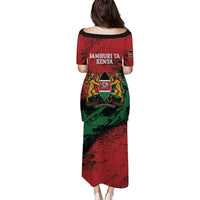 Kenya Independence Day Puletasi 61st Anniversary - Coat Of Arms - Wonder Print Shop