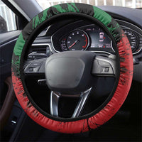 Kenya Independence Day Steering Wheel Cover 61st Anniversary - Coat Of Arms - Wonder Print Shop