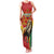 Personalised Morocco Proclamation Day Family Matching Tank Maxi Dress and Hawaiian Shirt Barbary Lion Mix Islamic Pattern - Wonder Print Shop