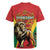 Personalised Morocco Proclamation Day Rugby Jersey Barbary Lion Mix Islamic Pattern - Wonder Print Shop