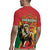 Personalised Morocco Proclamation Day Rugby Jersey Barbary Lion Mix Islamic Pattern - Wonder Print Shop