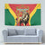 Personalised Morocco Proclamation Day Tapestry Barbary Lion Mix Islamic Pattern - Wonder Print Shop