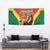 Personalised Morocco Proclamation Day Tapestry Barbary Lion Mix Islamic Pattern - Wonder Print Shop