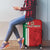 Custom Morocco Football Luggage Cover Go Atlas Lions - Wonder Print Shop