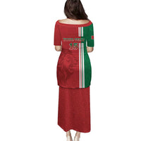 Custom Morocco Football Puletasi Go Atlas Lions - Wonder Print Shop