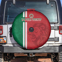 Custom Morocco Football Spare Tire Cover Go Atlas Lions - Wonder Print Shop