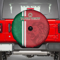 Custom Morocco Football Spare Tire Cover Go Atlas Lions - Wonder Print Shop