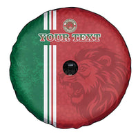 Custom Morocco Football Spare Tire Cover Go Atlas Lions - Wonder Print Shop