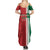 Custom Morocco Football Summer Maxi Dress Go Atlas Lions - Wonder Print Shop