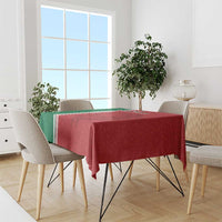 Custom Morocco Football Tablecloth Go Atlas Lions - Wonder Print Shop