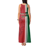 Custom Morocco Football Tank Maxi Dress Go Atlas Lions - Wonder Print Shop