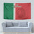 Custom Morocco Football Tapestry Go Atlas Lions - Wonder Print Shop