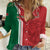 Custom Morocco Football Women Casual Shirt Go Atlas Lions - Wonder Print Shop