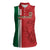 Custom Morocco Football Women Sleeveless Polo Shirt Go Atlas Lions - Wonder Print Shop