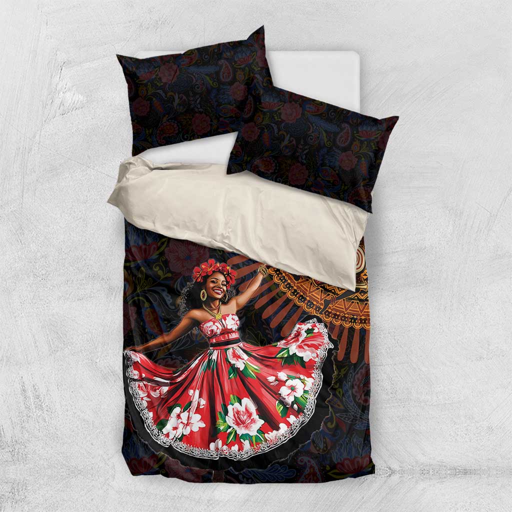 Sega Traditional Dance Bedding Set Paisley Mix African Pattern
