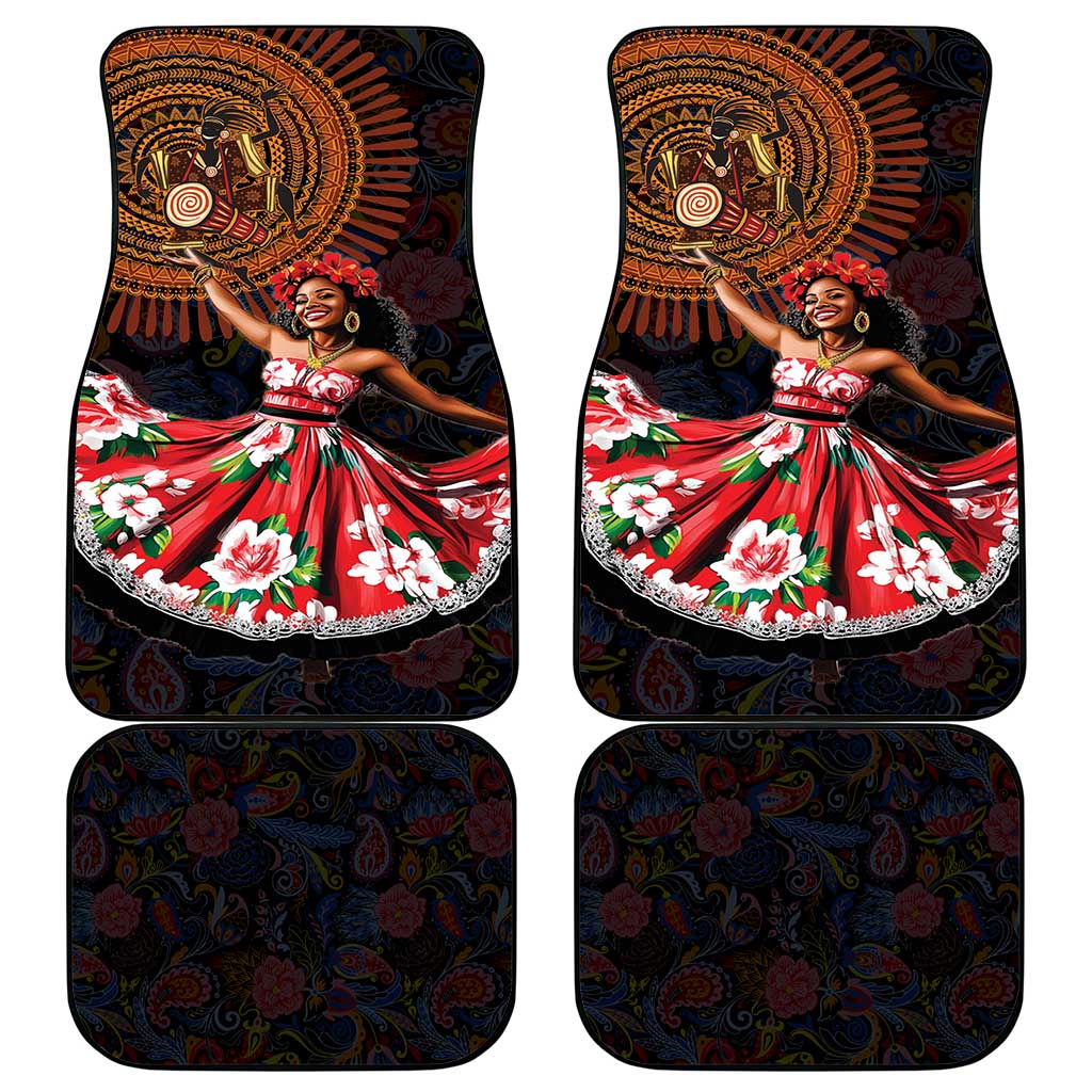 Sega Traditional Dance Car Mats Paisley Mix African Pattern