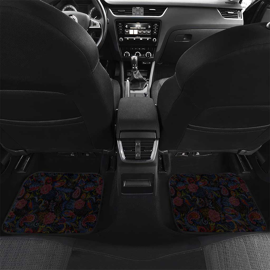 Sega Traditional Dance Car Mats Paisley Mix African Pattern