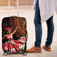 Sega Traditional Dance Luggage Cover Paisley Mix African Pattern